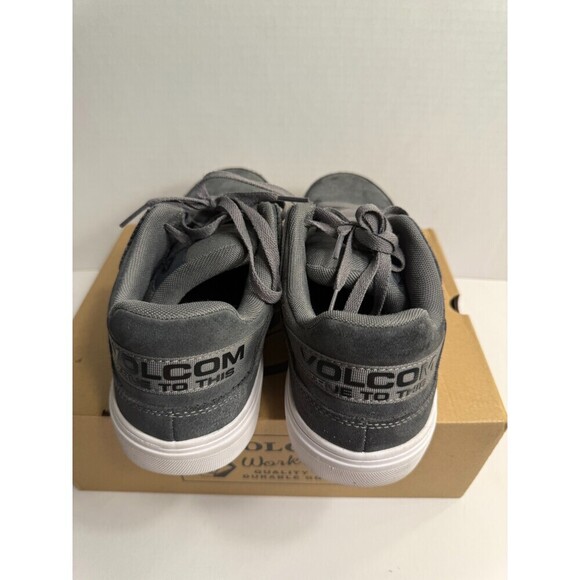 .7049 Volcom Evolve Comp Toe Leather/Sued Grey-US 8.5 Mens - Picture 5 of 5
